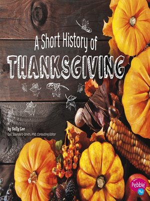 cover image of A Short History of Thanksgiving